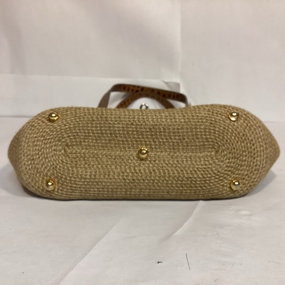 Eric Javits New York Straw Weave shoulder bag Hand Fished in USA - Picture 6 of 12